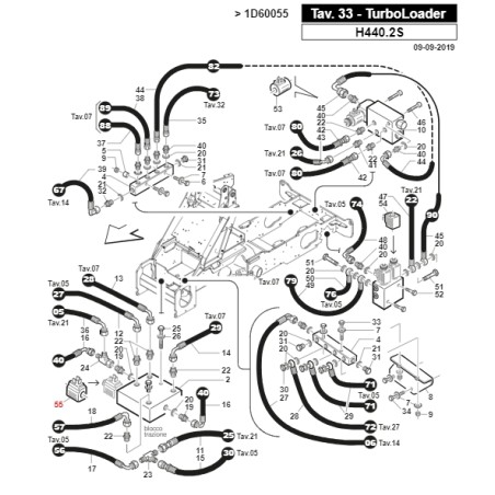 Bobine B30-12C-28H 35.125.101 ORIGINAL GIANNI FERRARI tracteur 00.41.00.3002 | Newgardenstore.eu