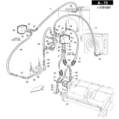 Electroválvula EV.K06C1 ORIGINAL GIANNI FERRARI tractor de césped 00.41.00.3522 | Newgardenstore.eu