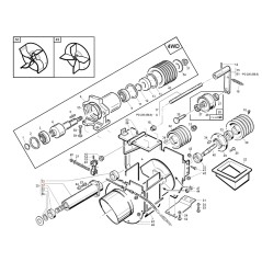 Arbre de tracteur PDP modèles PG SR ORIGINAL GIANNI FERRARI BFB 95302100002 | Newgardenstore.eu