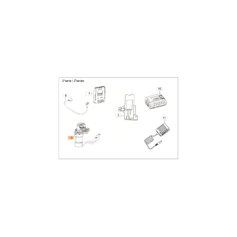 Anlasser Rasenmäher Modelle G48TKE ORIGINAL EMAK L66152071