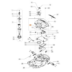 Carte électronique robot modèles ORION1200 ORIGINAL EMAK AK441556