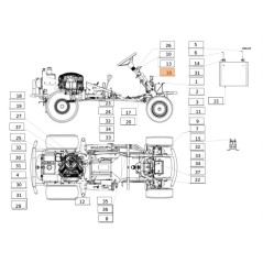 Carte électronique ORIGINAL EMAK SGN341271160 pour tondeuse à gazon