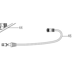 Cable de alimentación del robot modelos WR147E.1 ORIGINAL WORX 50043723 | Newgardenstore.eu