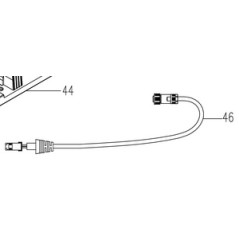 Robot power supply cable models WR147E.1 ORIGINAL WORX 50043723 | Newgardenstore.eu