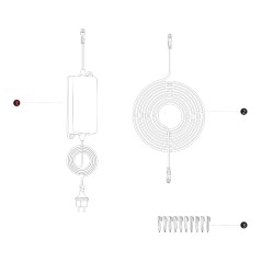 Transformer socket EU I108E ORIGINAL BLUEBIRD robot grass mower AB12.01.00.0211 | Newgardenstore.eu