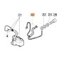 Brushcutter cable models 446BP ORIGINAL OLEOMAC 61110105