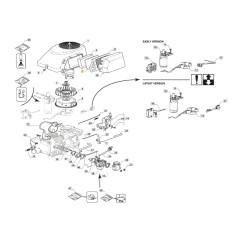 Motorvorfilter Rasentraktor Modelle ST400 ORIGINAL STIGA 118550527/0