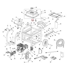 ORIGINAL BRIGGS & STRATTON válvula de combustible 209417GS