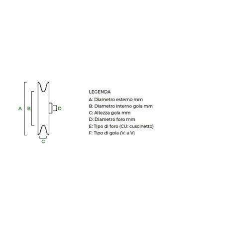 Polea tensor de correa GGP compatible tractor de césped con variador 455448