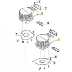 MOTORE LAME SX MP/SD EL ORIGINALE STIGA | Newgardenstore.eu