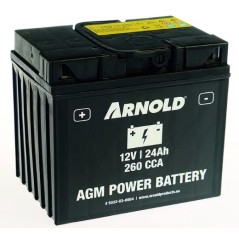 AZ104 12V 24Ah 260 CCA ORIGINAL MTD lawnmower battery 5032-U3-0004 | Newgardenstore.eu