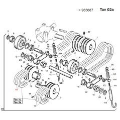 Correa trapezoidal modelos TURBOGRASS ORIGINAL GIANNI FERRARI 00.17.04.0180