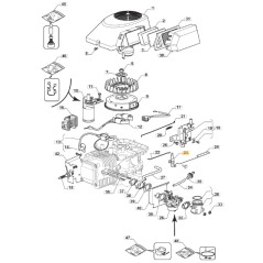 Lawn tractor bracket mower models 1328H 1530H ORIGINAL STIGA 118551267/0 | Newgardenstore.eu