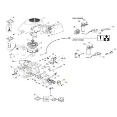 ORIGINAL STIGA tracteur tondeuse carburateur entretoise thermique 118551512/0 | Newgardenstore.eu