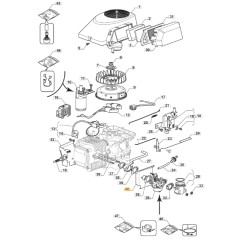 Lawn tractor protection mower models 1328H ORIGINAL STIGA 118551259/0 | Newgardenstore.eu