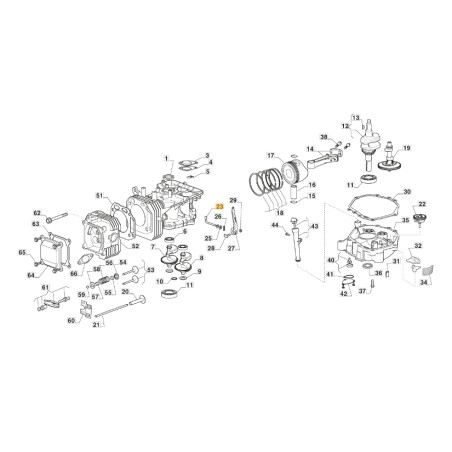 Shaft regulator lawn mower models 1330M ORIGINAL STIGA 118551505/0 | Newgardenstore.eu