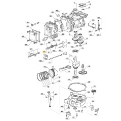 Bouchon de valve de tracteur de pelouse modèles 1328H ORIGINAL STIGA 118551244/0 | Newgardenstore.eu