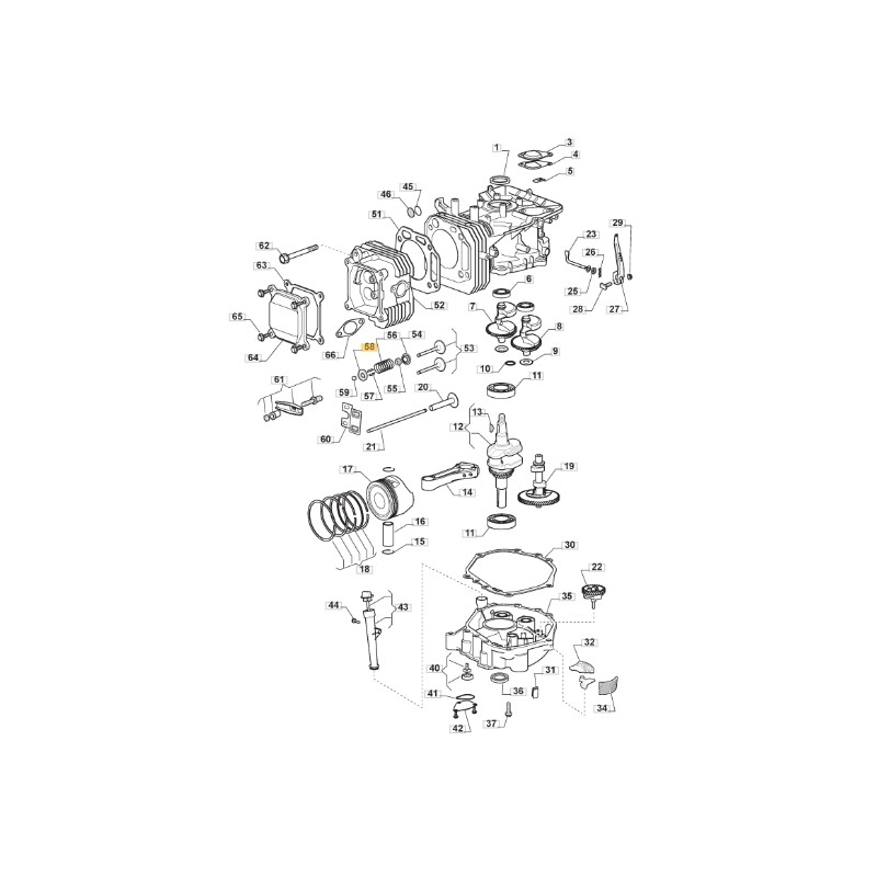 Stop lawn tractor mower models 1328H 1330M ORIGINAL STIGA 118551246/0