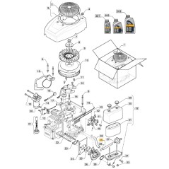 Fuel hose tractor models 98SD ORIGINAL STIGA 118551501/0 | Newgardenstore.eu