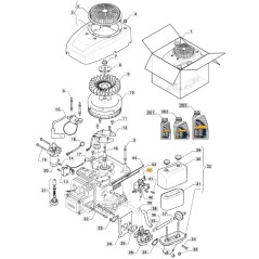 Throttle control tractor models 1328H ORIGINAL STIGA 118551402/0 | Newgardenstore.eu