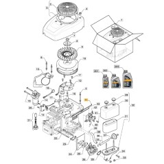 Beschleunigungsstange für Rasentraktor Modelle 84MT ORIGINAL STIGA 118551399/0 | Newgardenstore.eu