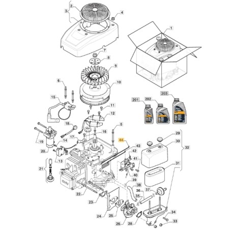 Accelerator rod lawn tractor mower models 84MT ORIGINAL STIGA 118551399/0 | Newgardenstore.eu