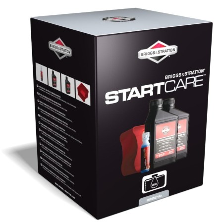 Kit StartCare olio e additivo motore ORIGINALE BRIGGS & STRATTON 992210 | Newgardenstore.eu