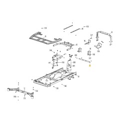 ORIGINAL STIGA Traktor-Panel-Halterung für GYRO900e-Modelle 337774251/0 | Newgardenstore.eu