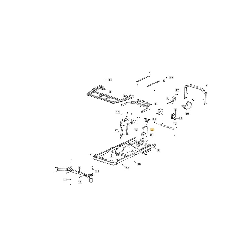 SX-Fahrerunterstützung für Traktormodelle GYRO900e ORIGINAL STIGA 387785303/0