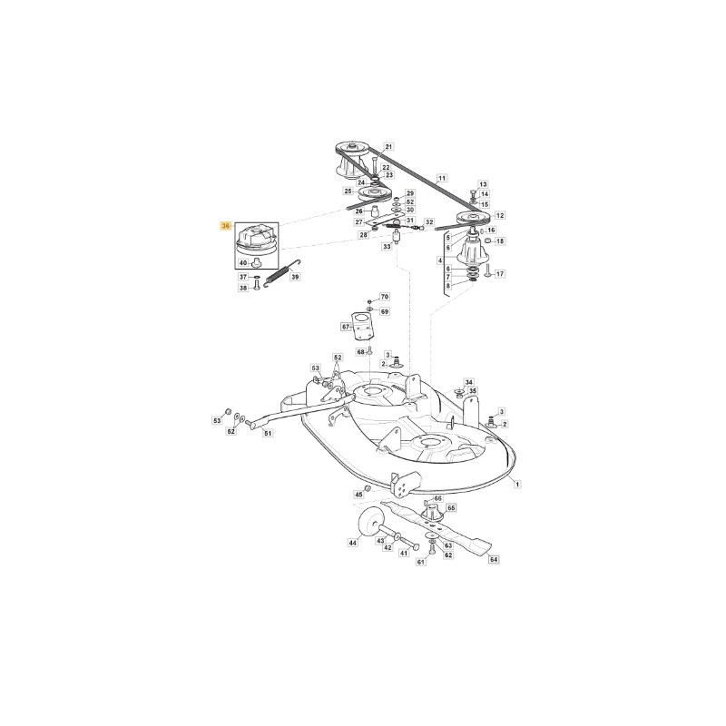 Elektromagnetische Traktorenkupplung AT398 ORIGINAL STIGA Modelle 118399077/1