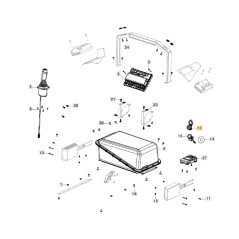 Presa ricarica USB trattorino modelli GYRO900e ORIGINALE STIGA 118450201/1 | Newgardenstore.eu