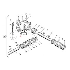 Deckel D.62-7 ORIGINAL GIANNI FERRARI Rasentraktor 00.07.06.0062 | Newgardenstore.eu