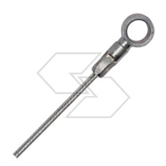 Cavo frizione con occhiello motocoltivatore GOLDONI diametro cavo 3mm A02542