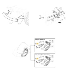 Deflector pin lawn tractor models 1543H-SD ORIGINAL STIGA 325785473/0 | Newgardenstore.eu