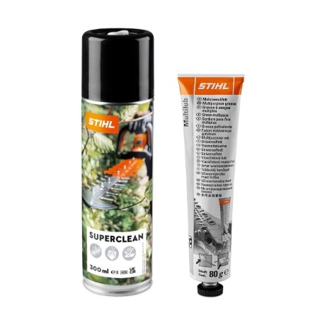 Care&Clean HS Plus kit d'entretien pour taille-haies ORIGINAL STIHL 07825168604 | Newgardenstore.eu