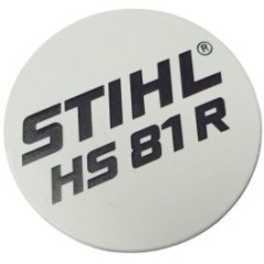 Plaque signalétique du taille-haie HS81R ORIGINAL STIHL modèles 42379671500