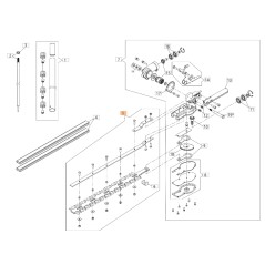 Kit ORIGINAL OLEOMAC Messer für Heckenschere BCH 250 D - HH 30 BF000093R