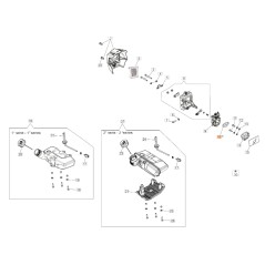 Gasket carburetor ORIGINAL OLEOMAC trimmer and pruner 61460054R