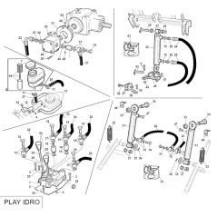 Kit spécial joints ORIGINAL GIANNI FERRARI tracteur PG-SR 95060211000 | Newgardenstore.eu