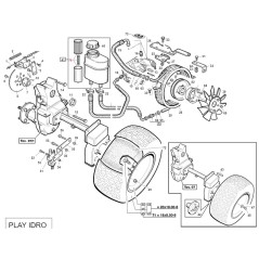 Kit cartouche filtre BDU ORIGINALE GIANNI FERRARI tracteur PG-SR 95598640000