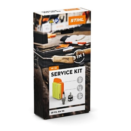 Kit de mantenimiento del motor para los modelos ORIGINAL STIHL KM94 41490074103 | Newgardenstore.eu