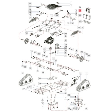 Carte de contrôle ORIGINAL BLUE BIRD Faucheuse à gazon FM 23-53 9A01000601000 | Newgardenstore.eu