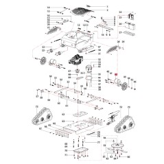 Antriebsräder ORIGINAL BLUEBIRD Motorsense FM 23-53 9A01000602000