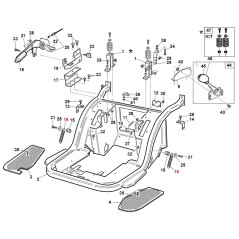 Ausgleichsfeder ORIGINAL GIANNI FERRARI Traktor 95070000001