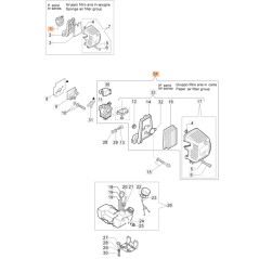 Carburateur WYK-143A ORIGINAL OLEOMAC débroussailleuse 746 S - 446 BP 61110098A