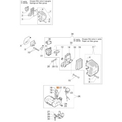 Tubo carburante ORIGINALE OLEOMAC decespugliatore 746 S - 446BP - 725D 3073021AR