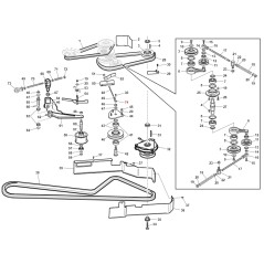 GTR ORIGINAL GIANNI FERRARI modèle tracteur de pelouse tête de joint 00777200030 | Newgardenstore.eu