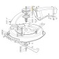 Waschmaschinenhebelsteuerung Traktor Modelle 1228H ORIGINAL STIGA 125670007/0