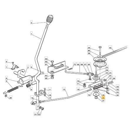 Rosetta M8 trattorino rasaerba modelli 1163X ORIGINALE STIGA 112523070/0 | Newgardenstore.eu