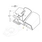 Frame bag mower mower models AL446SLi ORIGINAL STIGA 181006409/1